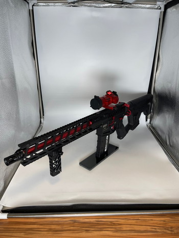 Image 2 pour AEG MK2 Type-A 12 GEN 2 Black/Red - Lancer Tactical