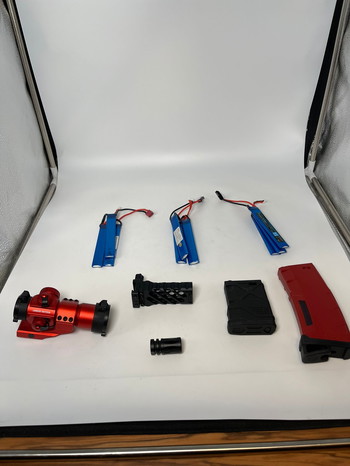 Image 4 pour AEG MK2 Type-A 12 GEN 2 Black/Red - Lancer Tactical