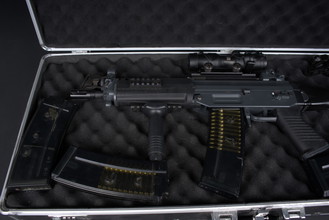 Imagen para Sig552 AEG (+ Case, 1 High Cap, 3 Mid Cap, Magnifier, Stability handle)