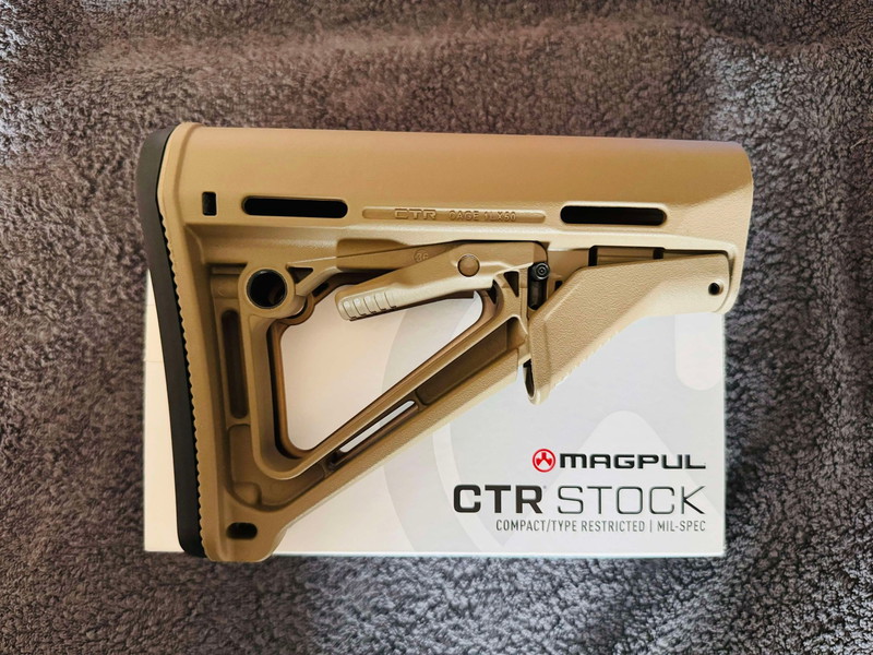 Afbeelding 1 van CTR Carbine Stock Mil-Spec FDE (Magpul)