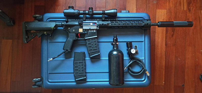 Afbeelding 1 van Specna Arms E14 Edge DMR HPA- Wolverine Reaper Gen2 Premium