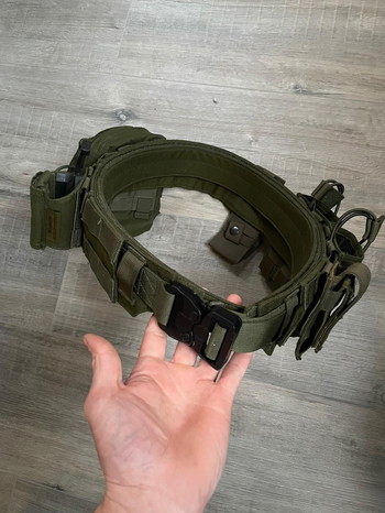 Afbeelding 3 van Warrior velcro battle belt + pouches en holster