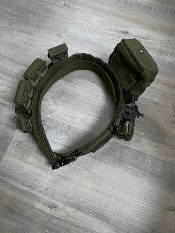 Afbeelding 4 van Warrior velcro battle belt + pouches en holster