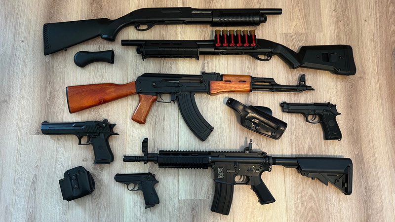 Bild 1 für Verzameling Airsoft wapens