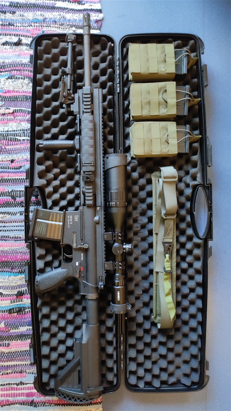 Afbeelding 1 van H&K 417 350C Limited Edition Full Metal Airsoft AEG Rifle by VFC / Umarex