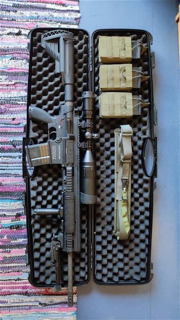 Afbeelding 2 van H&K 417 350C Limited Edition Full Metal Airsoft AEG Rifle by VFC / Umarex