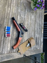 Image pour (ruilen mogelijk) Mad Max Airsoft Shotgun CNC gemaakt!  APS-Shells upgrade en extra's
