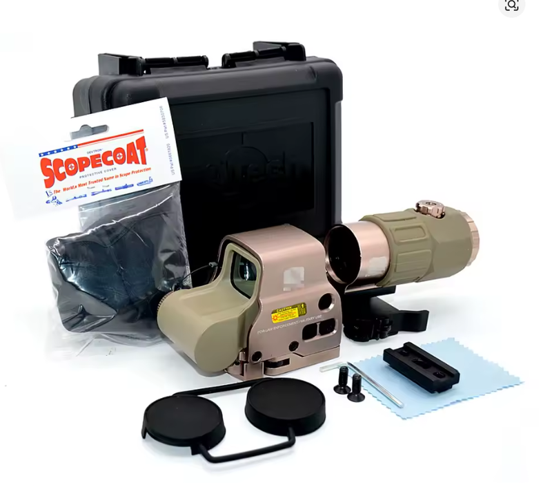 Image 1 for Tactical G43 + G45 5X magnifier (flip mount)