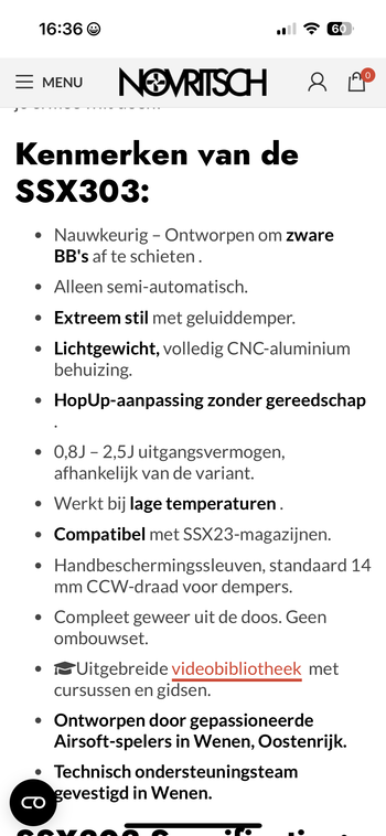 Image 2 for Novritsch SSX 303