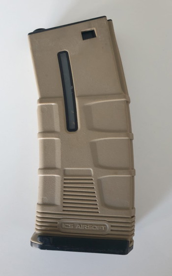 Image 2 pour ICS T-Mag Tactical Mid Cap 120rds tan ( 5 stuks)