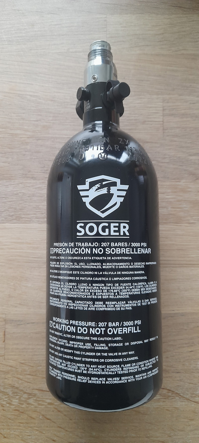 Image 1 for Soger hpa tank