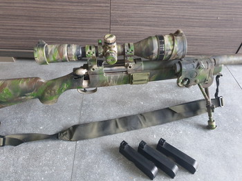 Afbeelding 2 van Cm 01  full camo   custom spring