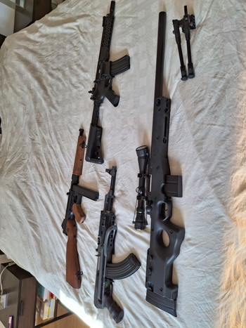 Image 2 for Grote verzameling airsoft wapens