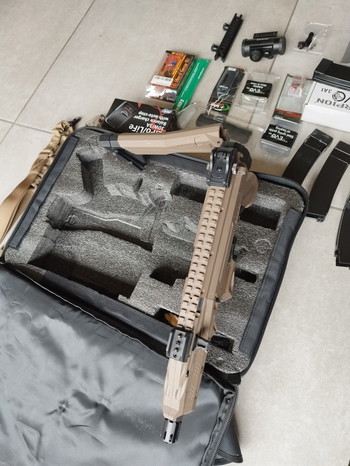 Afbeelding 5 van ASG CZ Scorpion EVO 3 ATEK FDE met Upgrades en accessoires