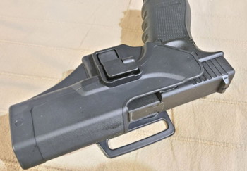 Bild 2 für Tactical Belt mit Holster Black Hawke Clone Quich Draw Holster with Magazin Holder SET