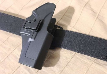 Bild 3 für Tactical Belt mit Holster Black Hawke Clone Quich Draw Holster with Magazin Holder SET