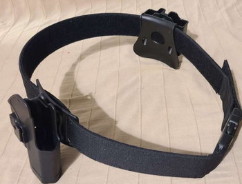 Imagen 4 de Tactical Belt mit Holster Black Hawke Clone Quich Draw Holster with Magazin Holder SET