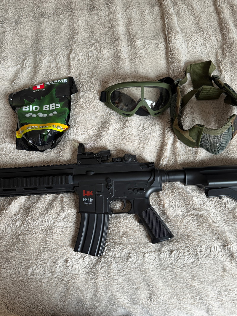 Afbeelding 1 van Airsoft Set Hk416