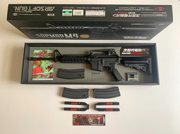 Image 2 pour Te Koop: Tokyo Marui Next-Gen M4 SOPMOD Recoil Shock Zwart