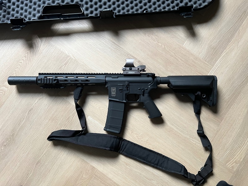 Image 1 for SA-F03 M4 Airsoft Set + Accessories + Case