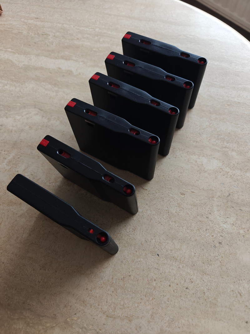 Image 1 for 5x silverback srs mags + 1x metal srs mag