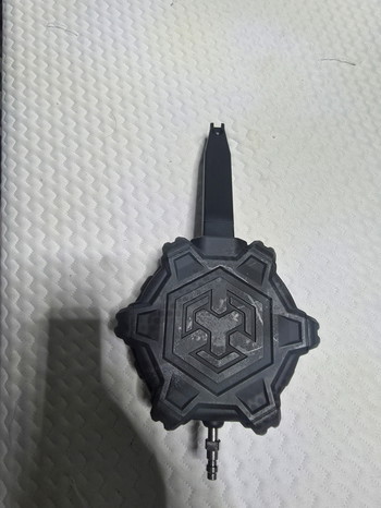 Imagen 3 de High capa met silencer acetech lighter en hpa drum en tactical flachligt van sure fire