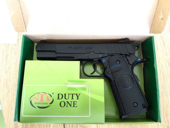 Image 2 for Pistolet CO2 Airsoft ASG STI Duty One 6mm bb blowback 1.5 joules quasi neuf