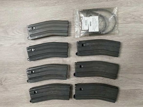 Image for 7 stuks 160 rounds steel Magazine for Systema PTW M4 / M16