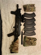 Image pour Cyma AK74U Fully upgraded | APS complete gearbox v3 Silver edge | SHS high speed motor | Zenitco handguard