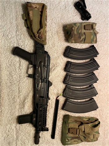Image 4 for Cyma AK74U Fully upgraded | APS complete gearbox v3 Silver edge | SHS high speed motor | Zenitco handguard