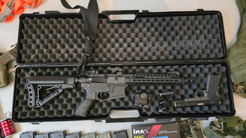 Imagen 3 de Volledige uitrusting // startersset // G&G CM16 SRL AEG // Tokyo Marui 1911 Gas blowback
