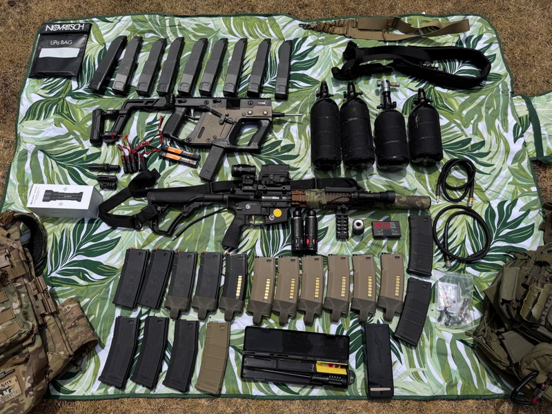Image 1 for Tuned Wolverine MTW MK18 and Tuned Krytac Kriss Vector