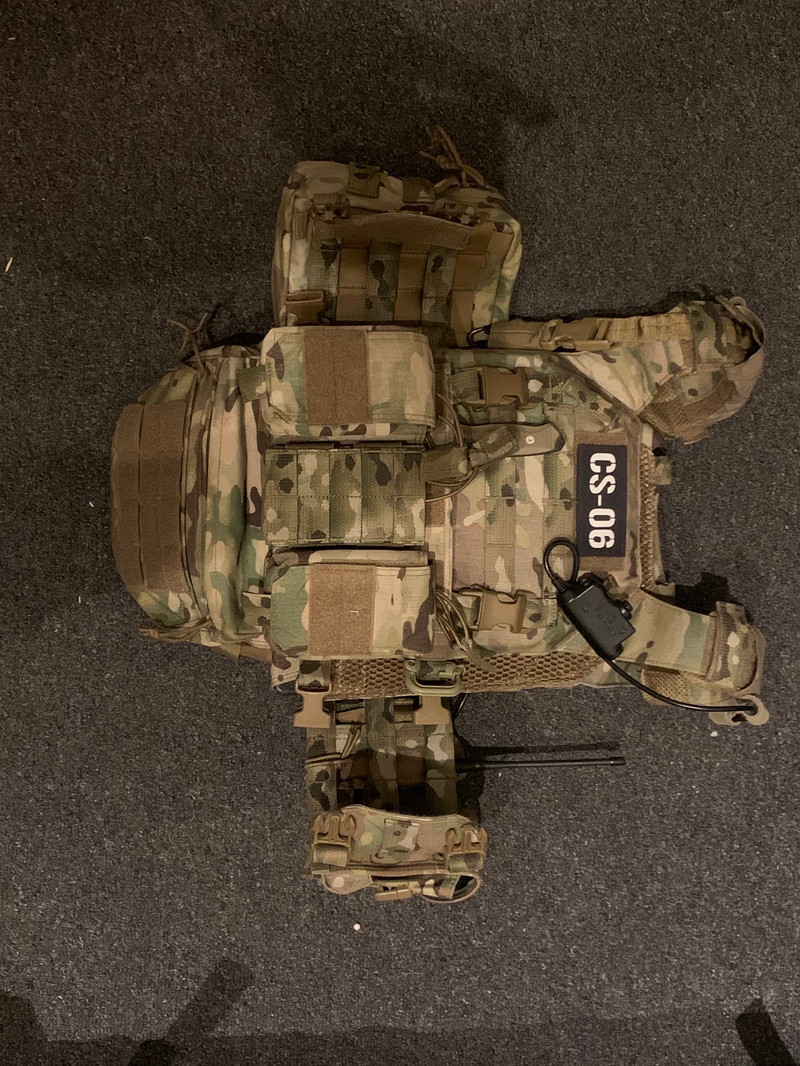 Image 1 pour WAS Recon plate carrier & Crye Precision Modular belt (MULTICAM)