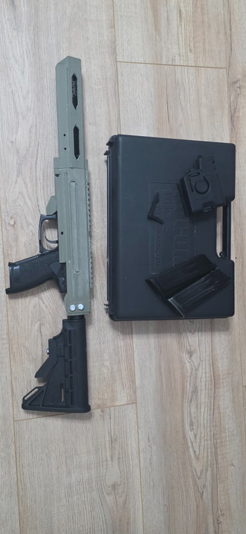 Image 3 for TM mk23 + upgraden + 3d printed stock.