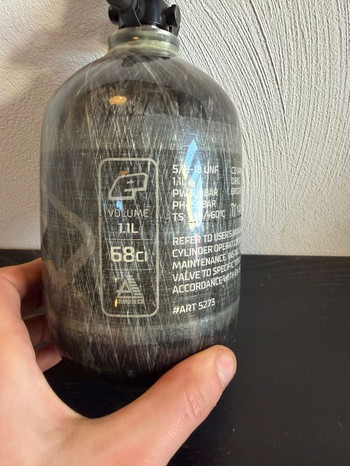 Bild 6 für Carbon HPA tank 1,1L + Dye regulator