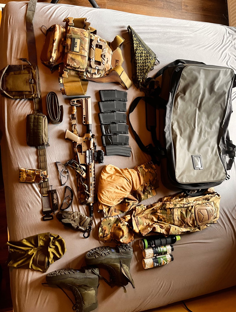 Image 1 for Complete Airsoft Gear Bundle | Multicam |