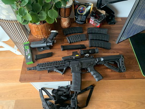 Afbeelding van Complete airsoft set aangeboden. zie omschrijving