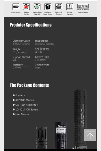 Afbeelding 2 van Acetech Predator Tracer Unit