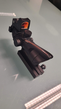 Image for Red Dot Aim-O ACOG 4x32 Illumination Source Fiber + RMR sight Black