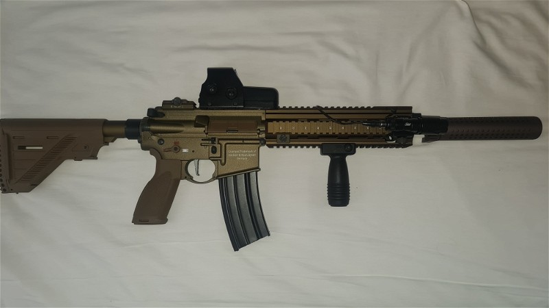 Afbeelding 1 van FULLY UPGRADED HK416 A5 RAL 8000