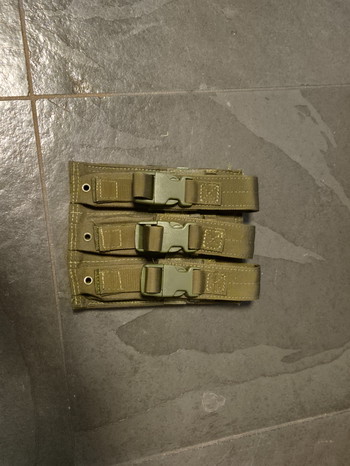 Afbeelding 2 van Condor | Pouch MOLLE Triple Magazine MP5 OLIVE