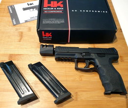 Image for Heckler & Koch VP9 Tactical Airsoft with metal slide and metal silencer