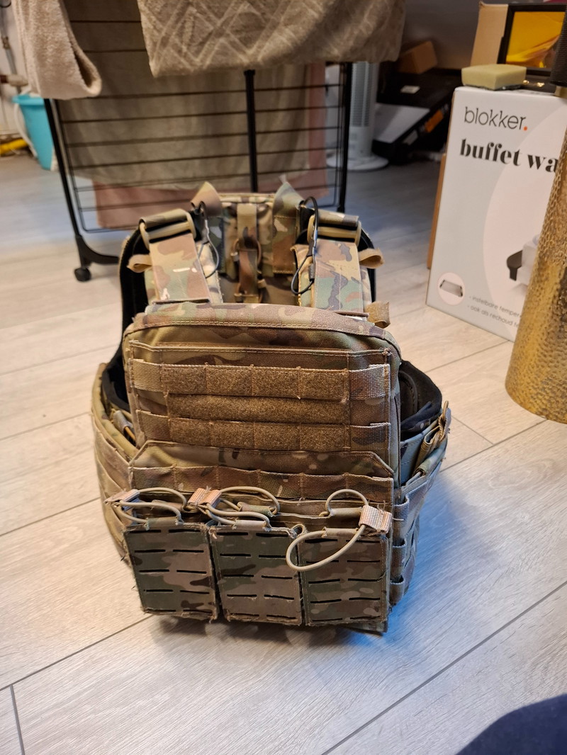 Image 1 pour IDO Gear platecarrier multicam incl. M4 Magpouches