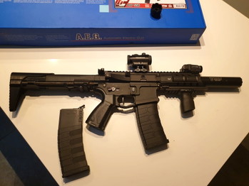 Image 6 for G&G arp 556 +  red dot, light , and  tracer