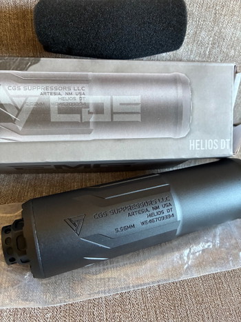 Image 2 for Silencieux airsoft Helios DT 14 mm CCW sous licence CGS Group EMG
