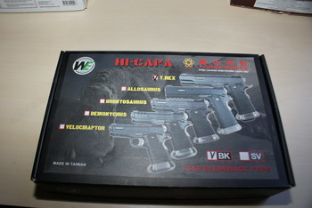 Imagen 3 de WE Hi-Capa 5.1 G-Force T-Rex GBB (Noir)