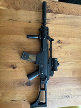 Imagen para Umarex Airsoft Gewehr G36 C, elektrisches Full-Auto Softairgewehr, Sturmgewehr mit 0,5 Joule, für 6 mm BB Kugeln
