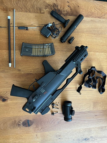 Bild 3 für Umarex Airsoft Gewehr G36 C, elektrisches Full-Auto Softairgewehr, Sturmgewehr mit 0,5 Joule, für 6 mm BB Kugeln
