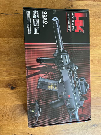Imagen 4 de Umarex Airsoft Gewehr G36 C, elektrisches Full-Auto Softairgewehr, Sturmgewehr mit 0,5 Joule, für 6 mm BB Kugeln