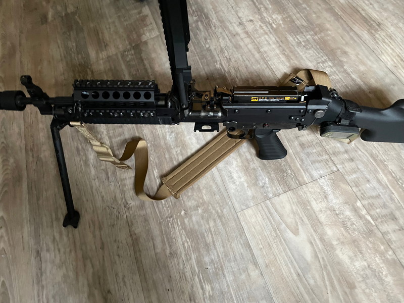 Afbeelding 1 van Tokyo Marui MK46 + Acetech predator mk 3 + LMG sling